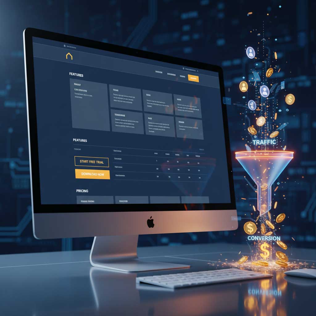 Professionelles, responsives und optimiertes Webdesign und Entwicklung zur Steigerung der Konversionsraten und des Umsatzes.