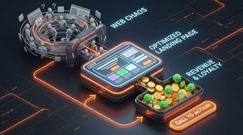 راهنمای بهینه‌سازی لندینگ پیج و افزایش نرخ تبدیل سایت توسط آژانس ایمدی